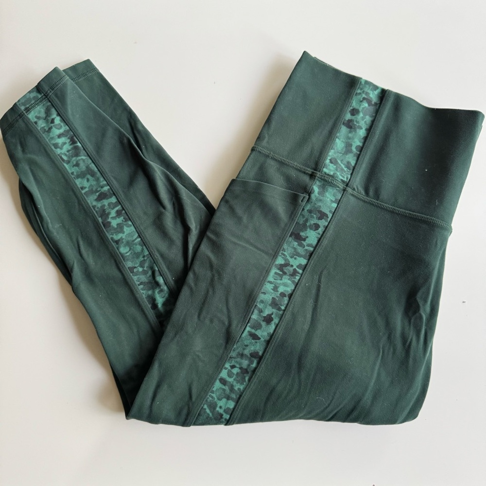 Green Athleta Leggings